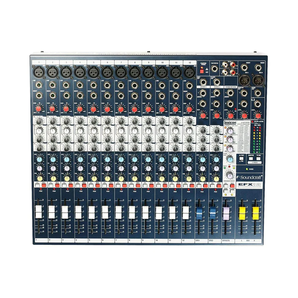 Soundcraft EFX12 Low-cost, high-performance Lexicon® effects mixer - Image 2
