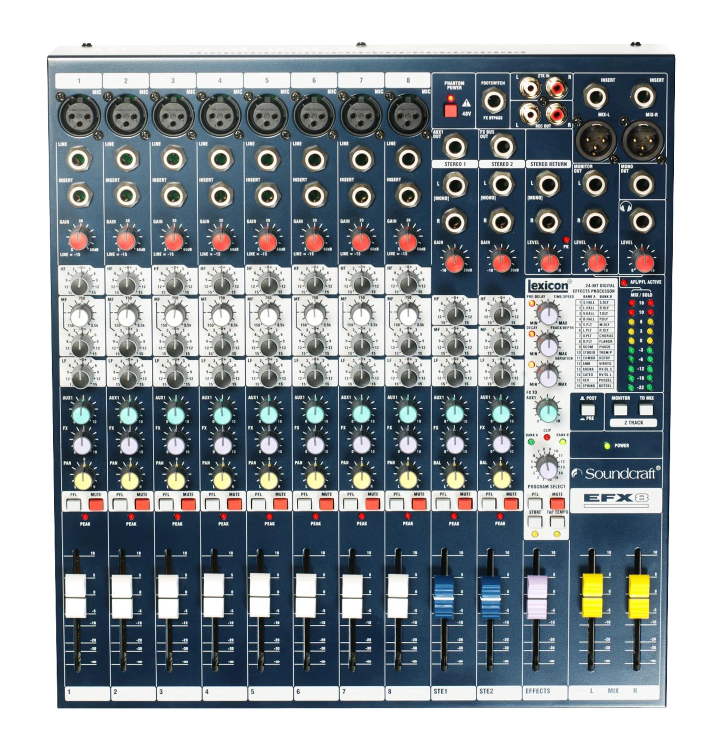 Soundcraft EFX8 Low-cost, high-performance Lexicon® effects mixer - Image 3
