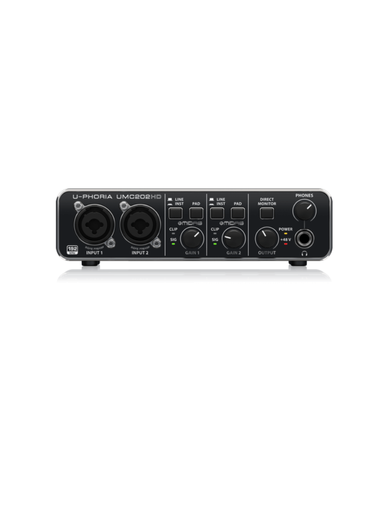 Behringer UMC202HD audio interface - Seven Plus UAE