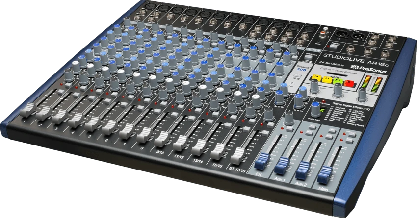 PreSonus StudioLive AR16c Mixer and Audio Interface with Effects - Image 3